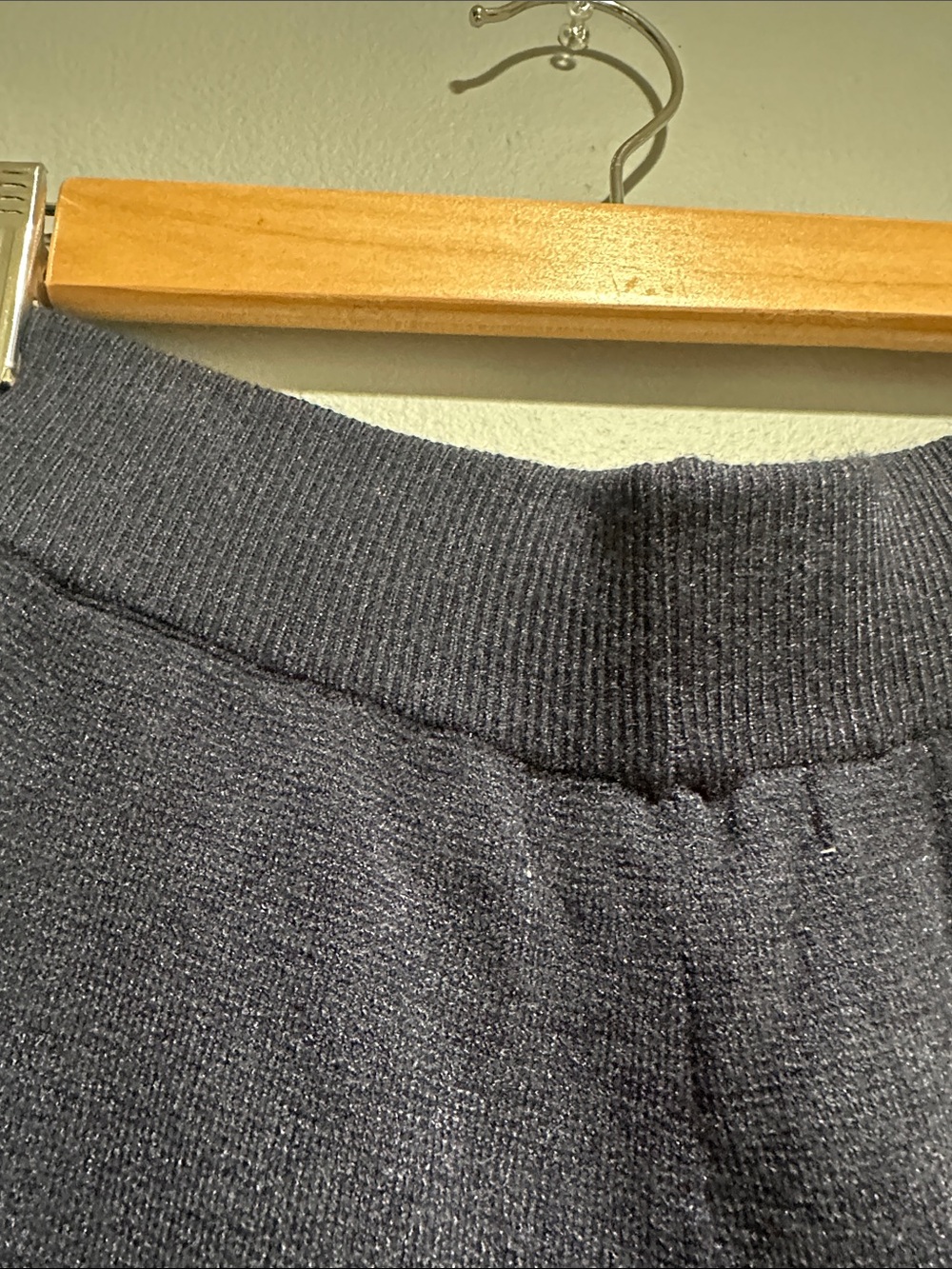 Sincerely Jules Navy Wide-Leg Pants with Cream & Navy Striped Top - Picture 6 of 8